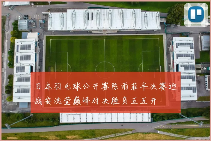 日本羽毛球公开赛陈雨菲半决赛迎战安洗莹巅峰对决胜负五五开